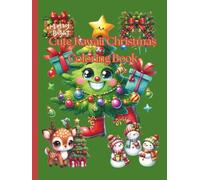 Cute Kawaii Christmas Coloring Book