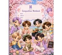 Cute Kawaii Composition Notebook: Cherry Blossom Spring Journal for School, Writing, and Notes