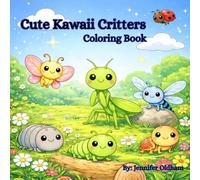 Cute Kawaii Critters Coloring Book
