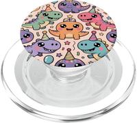 Cute Kawaii Dino T Rex Birthday Ballons Dinosaur for Kids PopSockets PopGrip per MagSafe