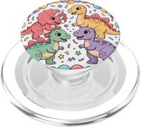 Cute Kawaii Dino T Rex Birthday Ballons Dinosaur for Kids PopSockets PopGrip per MagSafe