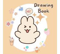 Cute Kawaii Drawing Book for Kids & Teens Pastel Sketchbook | 100 Pages | 8.5 x 8.5 Inches | Blank Art Paper, A Cute & Aesthetic Drawing Notebook for Doodles, Sketching, Coloring, and Creative Fun