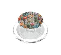 Cute Kawaii Floral Ghost Skull PopSockets PopGrip per MagSafe