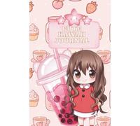 Cute Kawaii Journal: Adorable Wide Ruled Notebook with Colorful Pages for School Notes and Doodles
