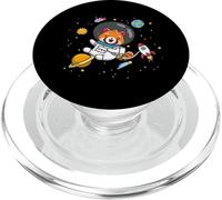 Cute Kawaii Kids Girls Boys Astronaut Space Red Panda Lover PopSockets PopGrip per MagSafe