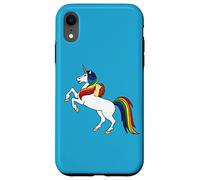 Cute Kawaii Kids Girls Womens Unicorn Hedgehog Lover Custodia per iPhone XR