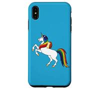Cute Kawaii Kids Girls Womens Unicorn Hedgehog Lover Custodia per iPhone XS Max