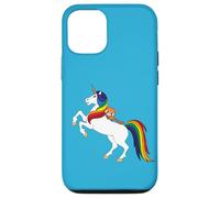 Cute Kawaii Kids Womens Girls Unicorn Red Panda Lover Custodia per iPhone 12/12 Pro