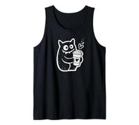 Cute Kawaii Monster Coffee Lover Latte Espresso Canotta