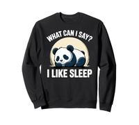 Cute Kawaii Panda, What Can I Say? I Like Sleep Felpa