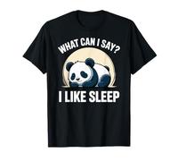 Cute Kawaii Panda, What Can I Say? I Like Sleep Maglietta