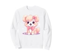 Cute Kawaii Puppy Pink Bows Dog Lover Adorable Pet Felpa