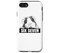 Cute Kids Boys Girls 67 Six Seven Meme Guinea Pig Lover Custodia per iPhone SE (2020) / 7/8