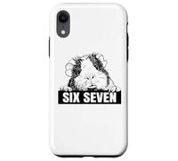 Cute Kids Boys Girls 67 Six Seven Meme Guinea Pig Lover Custodia per iPhone XR