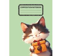 Cute Kitten Composition Notebook - Grid Ruled | 8,5x11 Inches | School Notebook for Students: Adorable Cat-Themed Graph Paper Notebook for School, Homework, and Creative Projects
