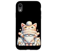 Cute Kitten Grandpa Gnome For Women And Girls Kawaii Cat Custodia per iPhone XR