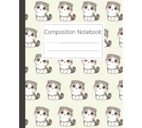 Cute Kitten Pattern Composition Notebook: An Adorable Journal for Students, Kids, and Cat Lovers to Use for School, Work, or Creative Writing