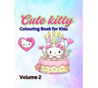 Cute Kitty Coloring Book for Kids: Fun & Easy Coloring Pages | Ages 3-6
