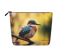 Cute Lagoon Bird borsa da toilette e cosmetici da donna, borsa unisex per articoli da toeletta, borsa per la cura personale