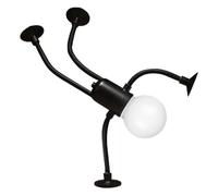 Cute Lamp,Battery Operated Flexible Suction Cup | Comfortable Novelty Sportsman Atmosphere Enhancing Light - For Home Decor Living Room Bedroom Nursery Dorm Desk Fridge Wall Birthday Christmas