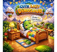 Cute Lazy Dinosaur: Coloring Book for kids ages 4 -9, 50 images bold and easy for children, fun and funny design
