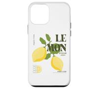 Cute Lemon Cello Fresh Fruits Summer Lemons Lemonade Custodia per iPhone 12 mini