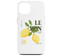 Cute Lemon Cello Fresh Fruits Summer Lemons Lemonade Custodia per iPhone 13
