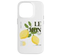 Cute Lemon Cello Fresh Fruits Summer Lemons Lemonade Custodia per iPhone 14 Pro