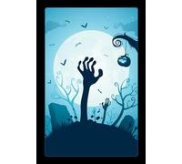 Cute Lined Halloween Composition Notebook / Journal: Fun Cool Spooky Festive Cartoon Zombie Notepad For Kids (Boys, Girls, Teens), Teachers & Students | Great Gift | 6x9" | 150 Wide Ruled Pages.