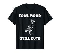 Cute Little Animals Birds Simple Funny Mood Guinea Fowl Maglietta