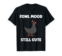 Cute Little Animals Birds Simple Funny Mood Guinea Fowl Maglietta