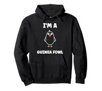 Cute Little Animals Birds Simple I'm a Guinea Fowl Felpa con Cappuccio