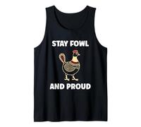Cute Little Animals Birds Simple Stay Guinea Fowl Canotta