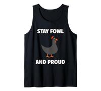 Cute Little Animals Birds Simple Stay Guinea Fowl Canotta