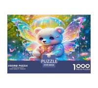 Cute Little Bear Jigsaw Puzzle,1000 Pezzi Classici, Per Adulti E Bambini A Partire Da 12 Anni Giochi Educativi Giocattoli Perfetto Per Appassionati Di Esperti - Decorazione Della Casa 38x26cm/1000pcs