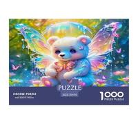 Cute Little Bear Jigsaw Puzzle,1000 Pezzi Classici, Per Adulti E Bambini Da 14 Anni E Più Giochi Educativi Ideale Per Amanti Dei Puzzle Esperti - Regalo Per Famiglia E Amici 70x50cm/1000pcs