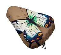 Cute Little Butterfly - Coprisedile per bicicletta, morbido, imbottito, per uomo e donna, comodo, impermeabile, con coulisse, per mountain bike