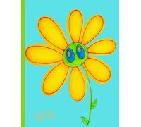 Cute Little Daisy, Adorable And Quirky, 150 Lined Page, 8x11, Notebook Perfect For School, Learning And Note-Taking: Created With Hand-Drawn Art By: Artist Mary Elisabeth Linder @ MaryEMade