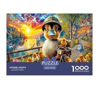Cute Little Duck 1000 Pezzi Puzzle Classici Per Adulti E Bambini ≥14 Anni Giochi Del Cervello Sfida Impossibile Regalo Amore Amico Hobby Creativo Tempo Libero 70x50cm/1000pcs