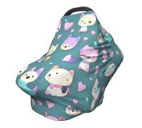Cute little fox versatile copertura per passeggino / allattamento, appositamente progettato per il vostro bambino