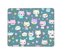 Cute Little fox7.22.9 x 24.1 cm tappetino per mouse, tappetino per mouse da gioco, multi-codice
