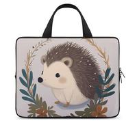 Cute Little Hedgehog - Custodia protettiva per computer portatile da 17 pollici, per viaggi d'affari o tablet