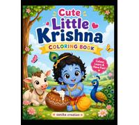 Cute Little Krishna Coloring Book