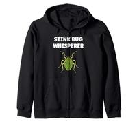 Cute Little Minimalist Insect Simple Whisperer Stink Bug Felpa con Cappuccio