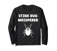 Cute Little Minimalist Insect Simple Whisperer Stink Bug Maglia a Manica