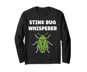 Cute Little Minimalist Insect Simple Whisperer Stink Bug Maglia a Manica