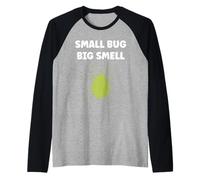 Cute Little Minimalist Insect Smell Funny Stink Bug Maglia con Maniche Raglan