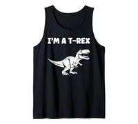 Cute little minimalist tyrannosaurus dinosaur i'm a t-rex Canotta