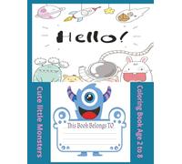 CUTE LITTLE MONSTERS COLORING BOOK
