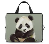 Cute Little Panda - Custodia protettiva per computer portatile da 17 pollici, per viaggi d'affari o tablet